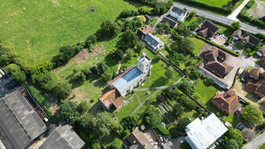 Specialist in church drone imagery and video services. Drone imagery taken by drone operated by Sky Eye Imagery.