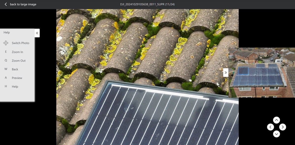 UAV Drone roof inspection report from Sky Eye Imagery