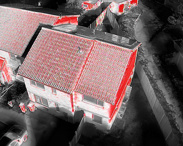 Drone thermal imagery capture