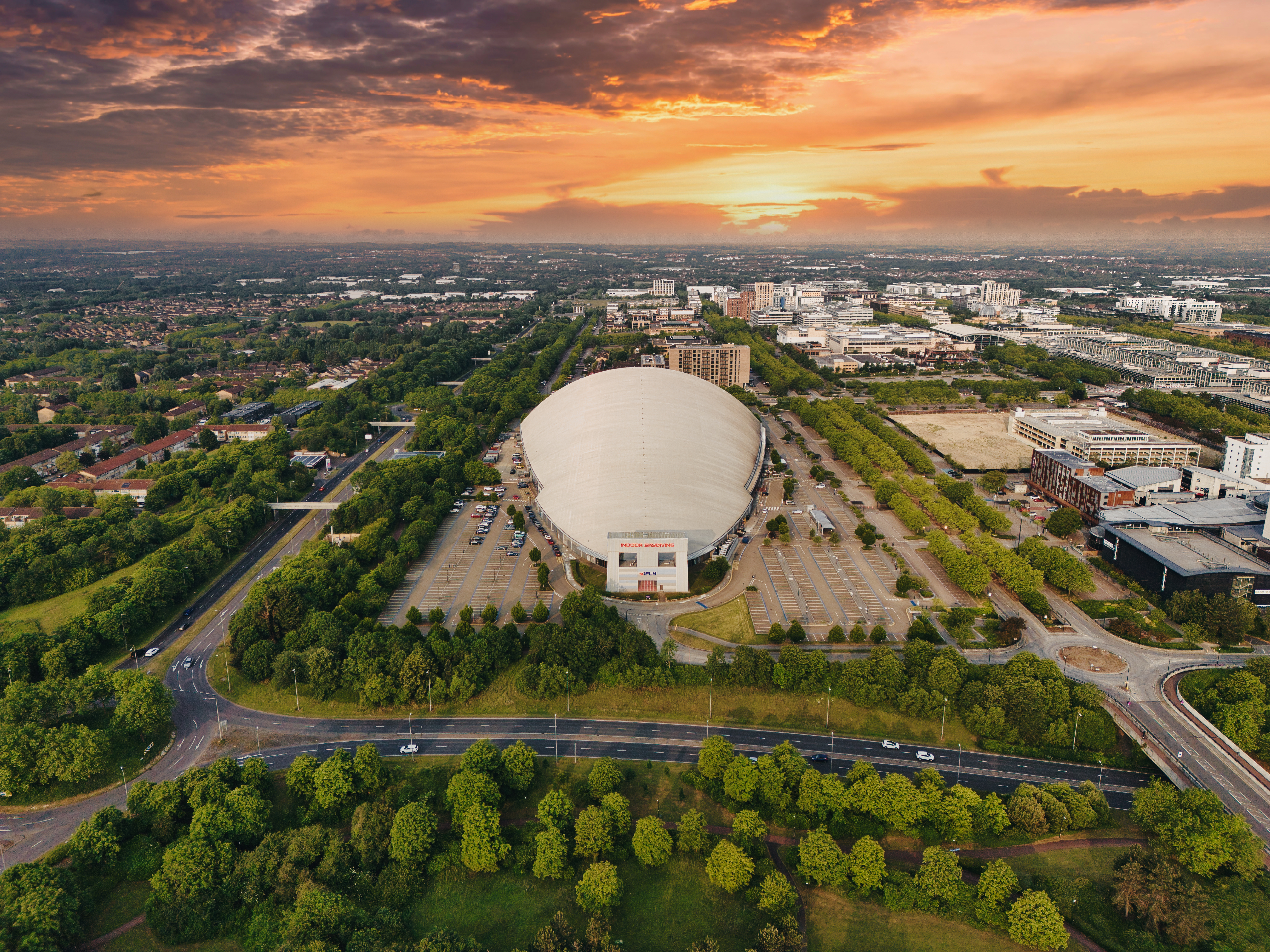 Milton Keynes from Above – A Stunning Aerial Perspective