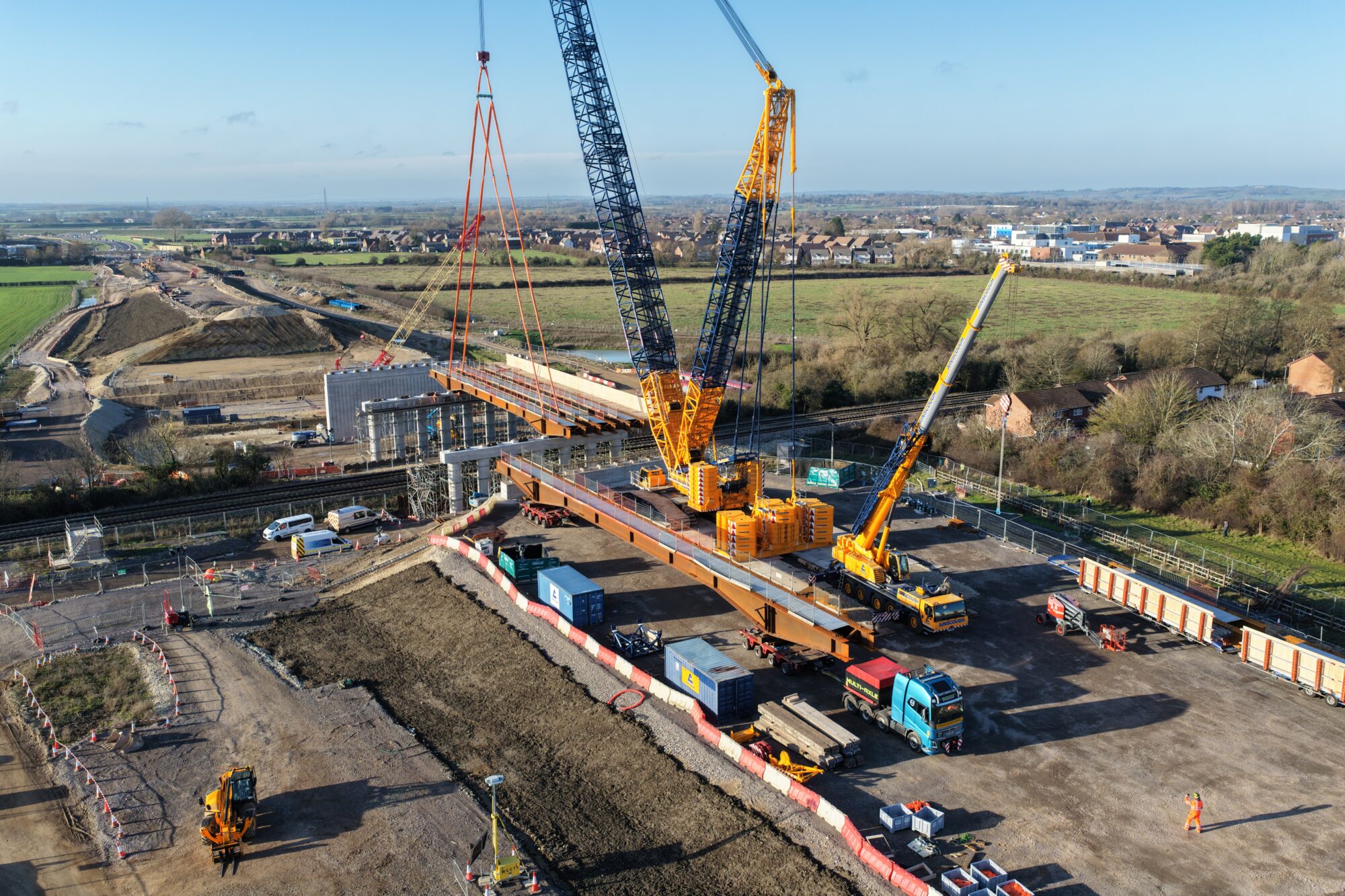 SEALR Three Spans Installed and Number Four Waiting